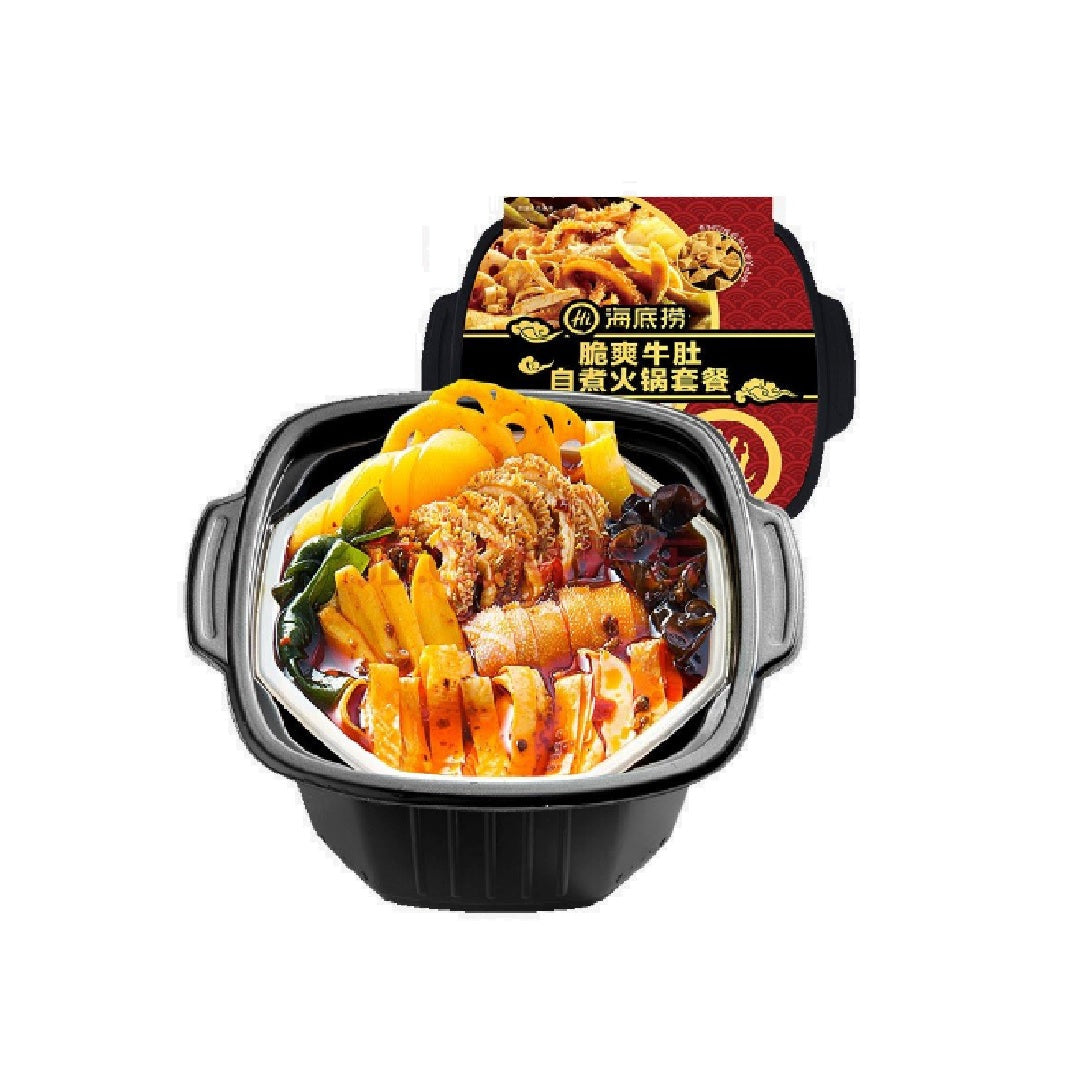 海底捞HDL Instant Hot Pot With Beef Trip 435G