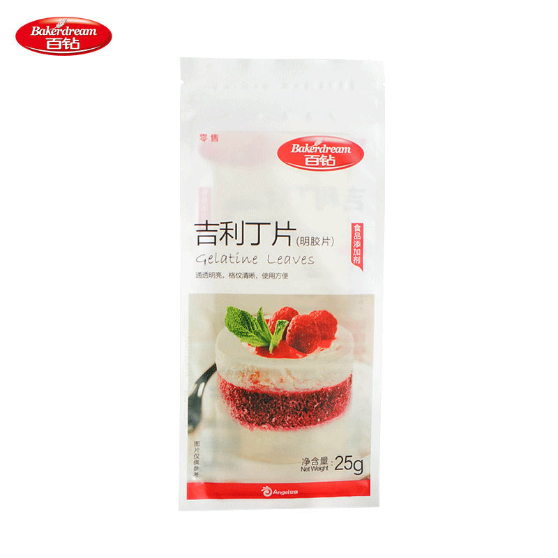Bakerdream Bz Gelatin Leaves 25G