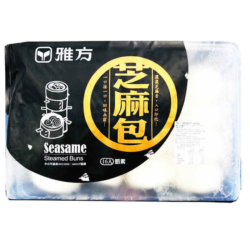 Yafang Blk Sesame Steam Bun 390 G