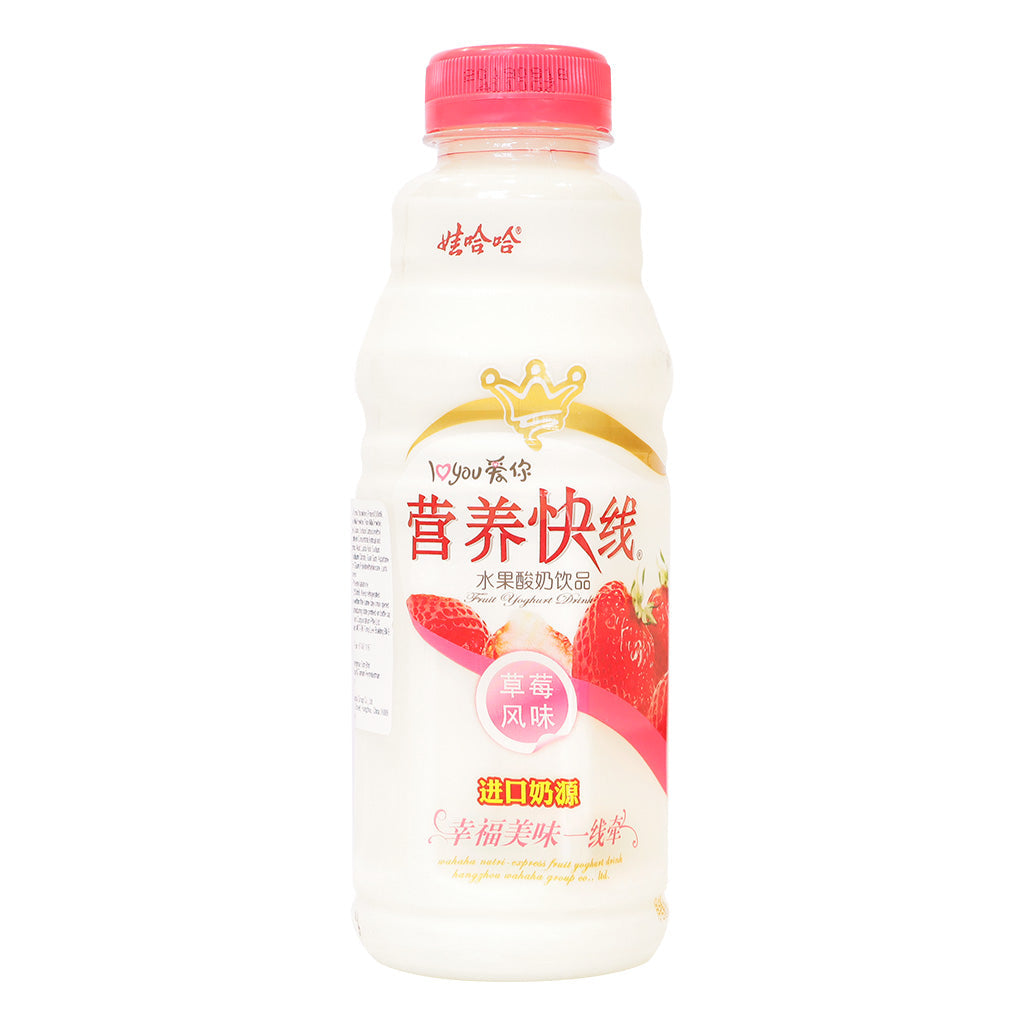 Whh Yykx Strawbe Milk Drink 500 G