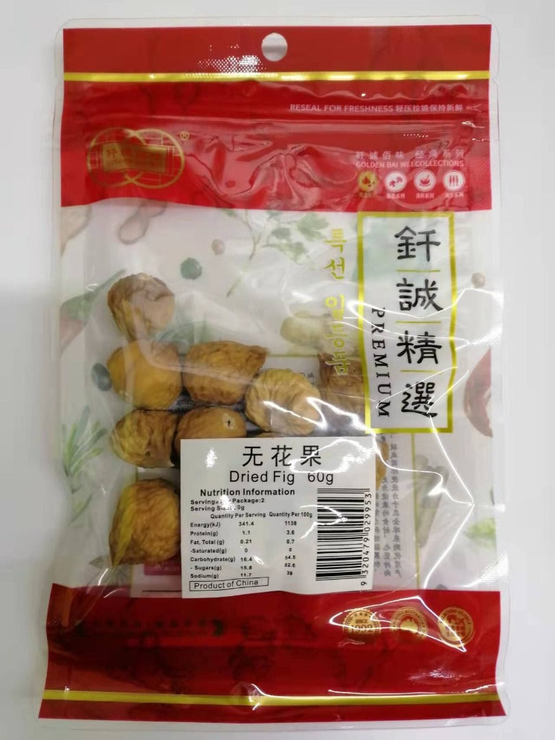 Gbw Dried Fig Whg 60G