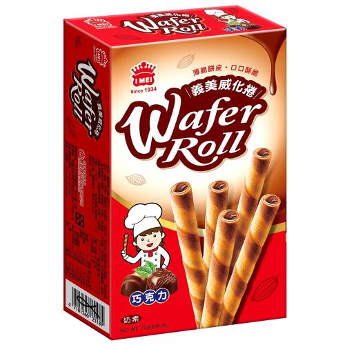 I Mei Wafer Roll Chocolate 72G