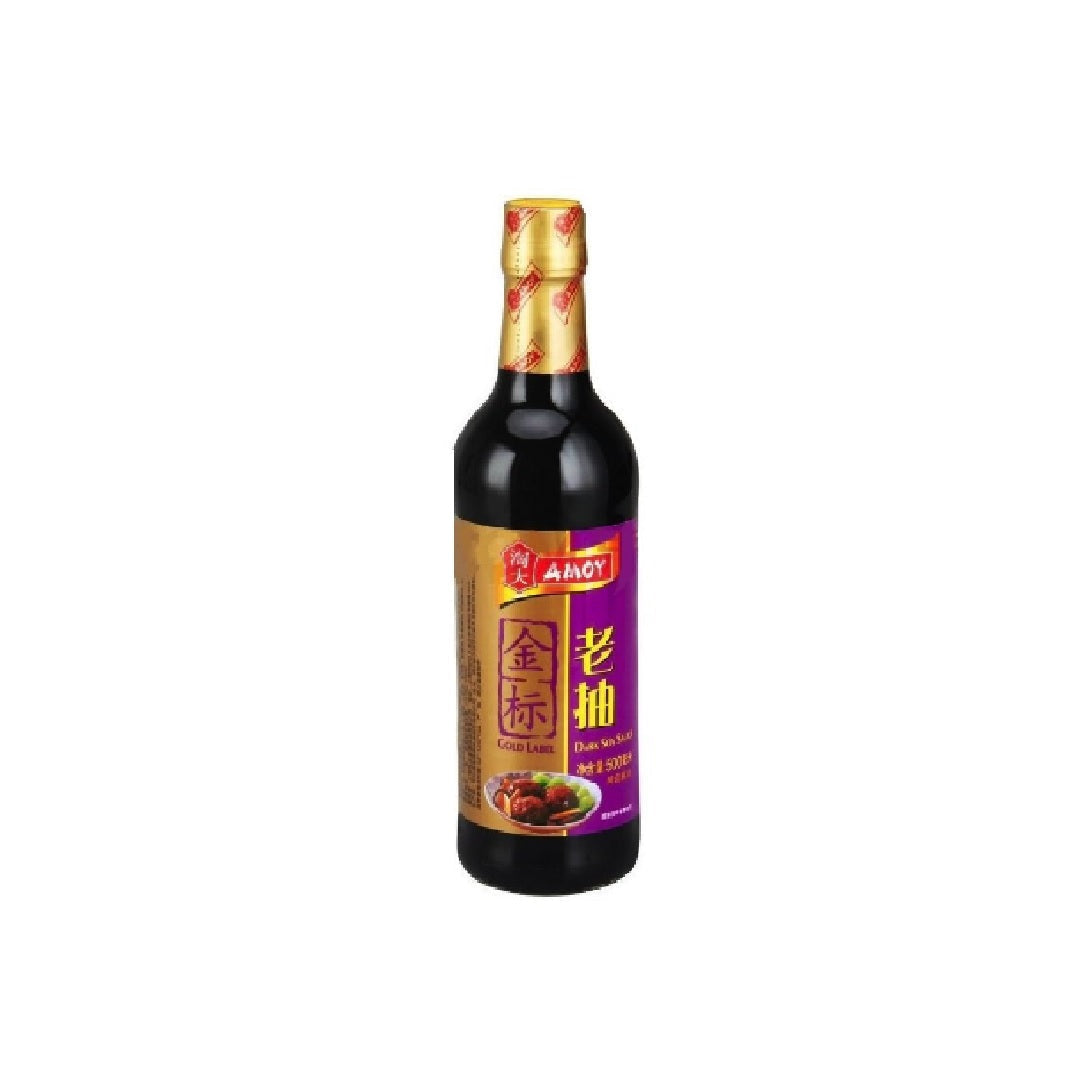 淘大Amoy Gold Label Dark Soy Sauce 500ML