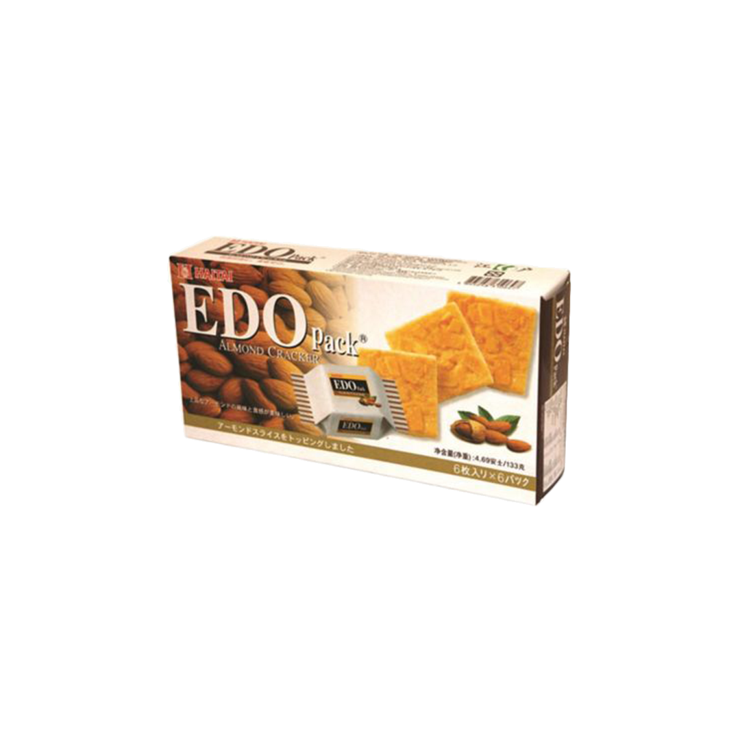 Edo Crackers Edo Korean Cracker Almond Flavour 133G — Daily Market Groceries