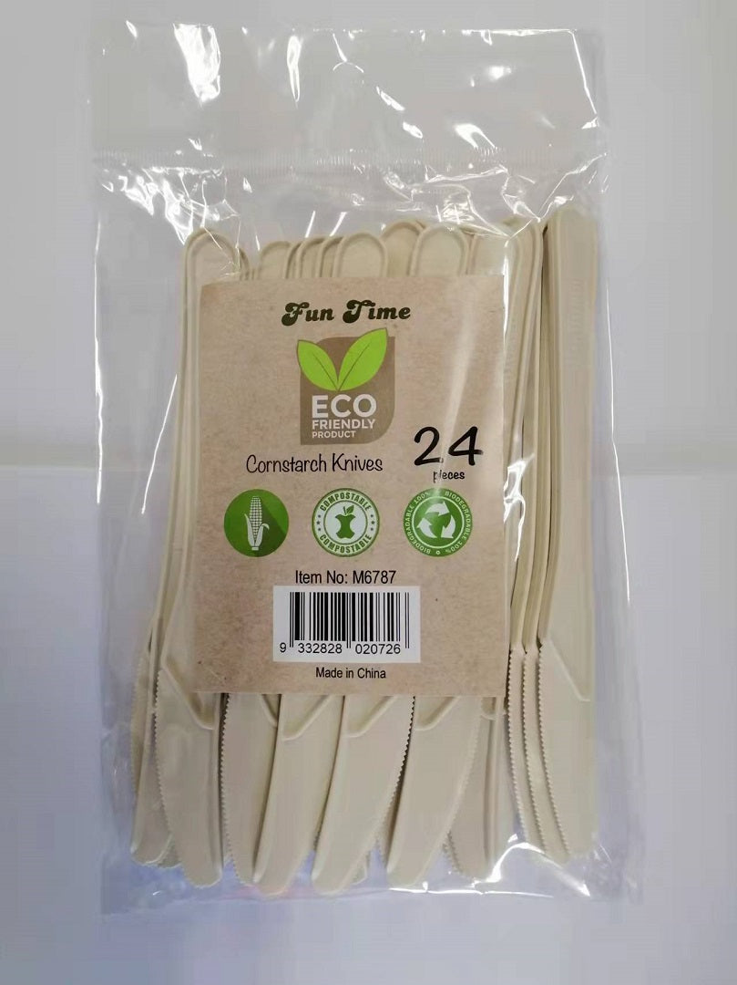 Fun Time Cornstarch Knife 24Pcs