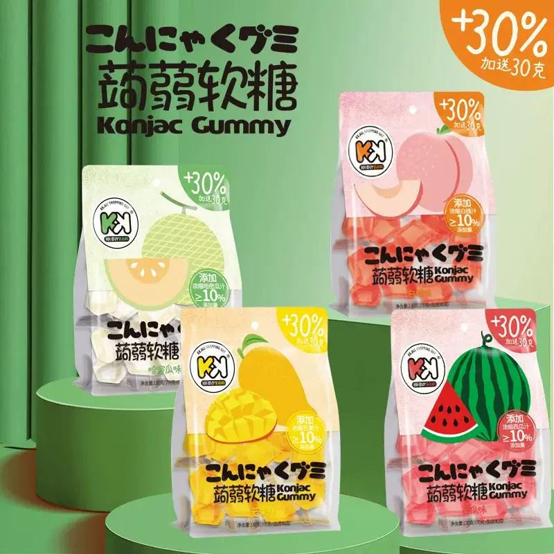 Kk Konjac Gummy Peach Flavour 130G
