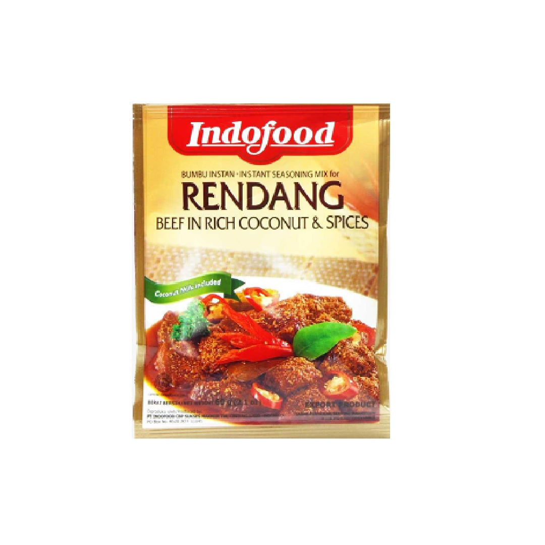 Step Indofood Rendang Indofood Rendang Seasoning Mix Beef in Coconut & Spices 60G — Daily ...