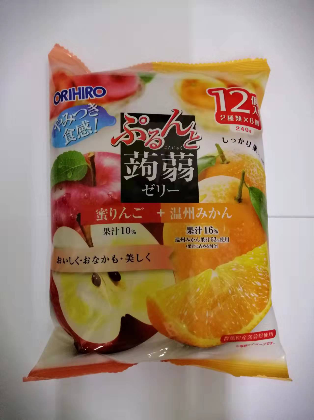 Orihiro Jelly Apple Mandarin 240G