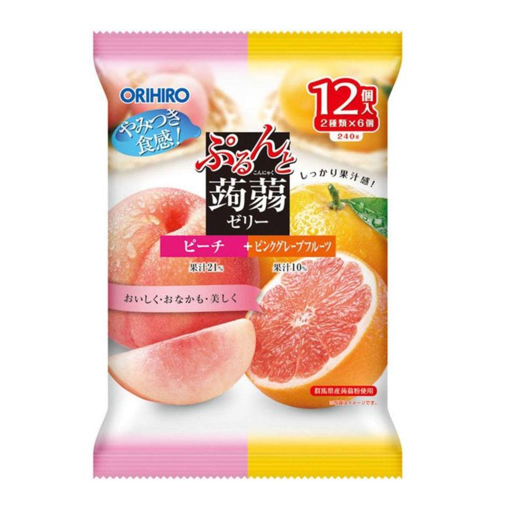 Orihiro Jelly Peach Grapefr 240G