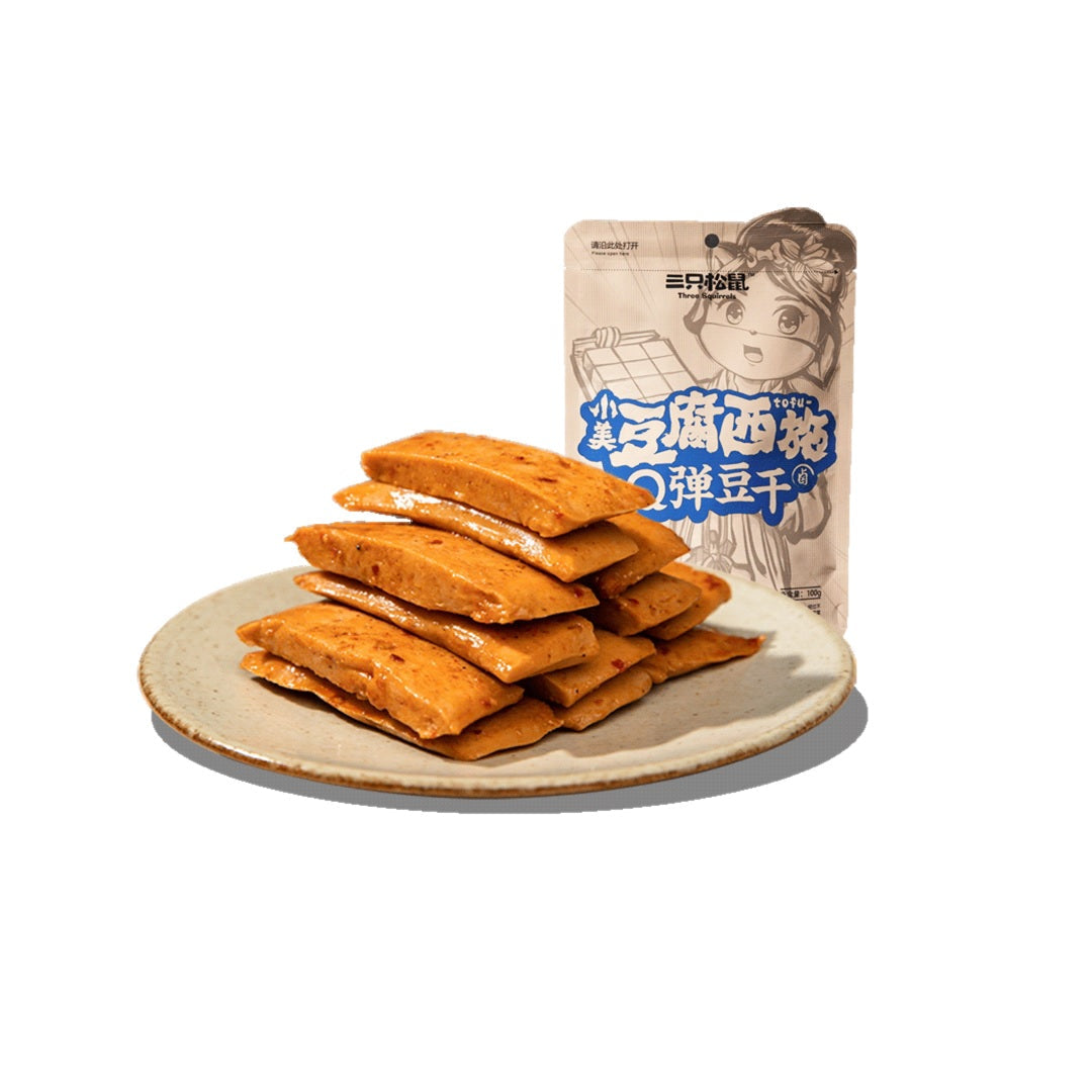 三只松鼠Three Squirrels Q Beancurd Marinade Flavour 100G