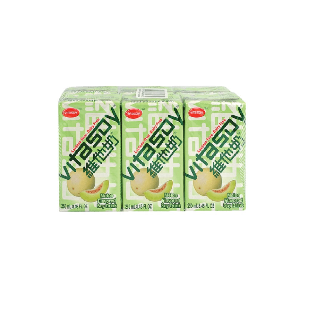维他Vita Melon Soy Milk 250Mlx6Pk
