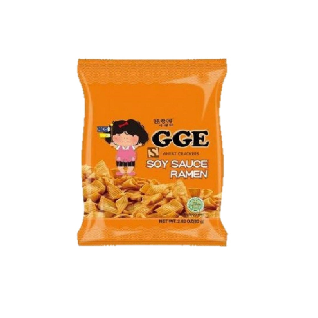 Zjy Cracker Soy Sauce Ramen 80G